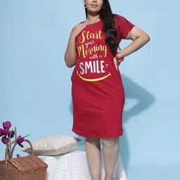 9shines Label Printed Nightdress-image-84