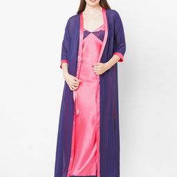 Sweet Dreams Pink Maxi Nightdress-image-15