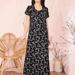 Sand Dune Printed Maxi Nightdress-image-9