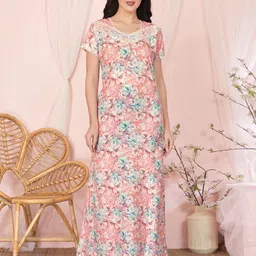 Sand Dune Printed Maxi Nightdress-picture-10