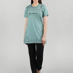 Duchess Typography Printed Night Suit-image-72