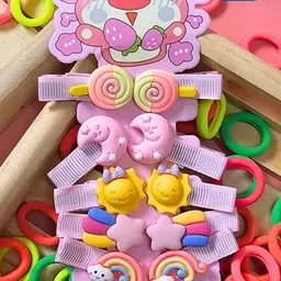 BAESD Kids Pack of 2 Mini Ponytail Holders & Hair Ties-29