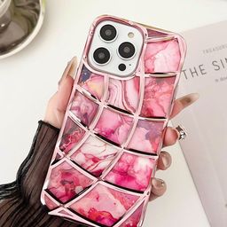 Luxury Kase LK145 Electroplated iPhone 13 Pro Max Back Case-image-48