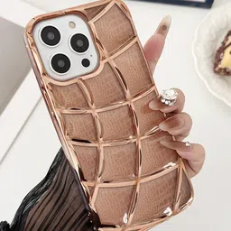 Luxury Kase Geometric Printed iPhone 15 Pro Max Back Case Mobile Accessories-image-78