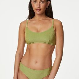 Marks & Spencer Women Bikini High-Leg Swim Bottoms-image-43