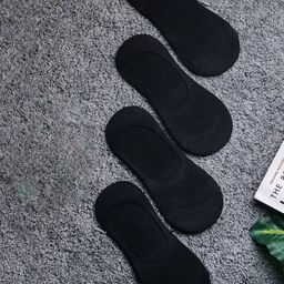 Brauch Men Pack Of 4 Cotton Shoe-Liner Socks-45