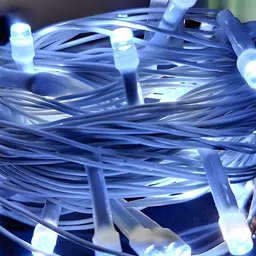 Ascension White 40 LED Bulbs String Lights-55