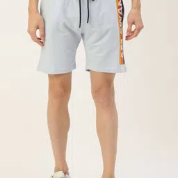 AMSWAN Men Premium Cotton Printed Low-Rise Running Shorts-picture-45