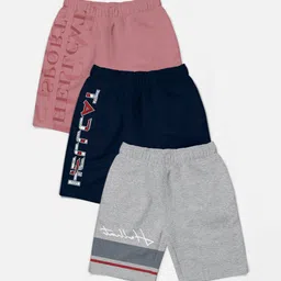 HELLCAT Boys Pack Of 3 Printed Mid-Rise Shorts-image-86