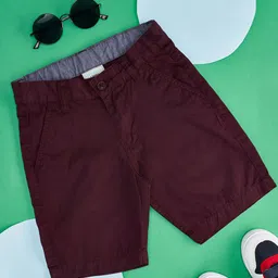 Pantaloons Junior Boys Mid-Rise Cotton Chino Shorts-image-37