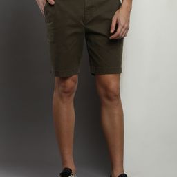 Tommy Hilfiger Men Mid-Rise Pure Cotton Chino Shorts-picture-18