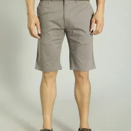 Indian Terrain Men Mid-Rise Pure Cotton Chino Shorts-picture-58