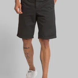 Parx Men Mid-Rise Chino Shorts-image-6