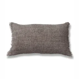 ONSETHOMES Dastaan Grey And Beige Self Design Rectangle Cushion Covers-21