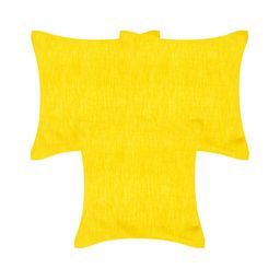 Home Heart Yellow 3 Pieces Square Cushion Covers-image-53