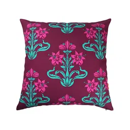 ANS Maroon & Pink 3Pcs Ethnic Motifs Square Cushion Covers-image-22