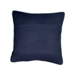 SHADES of LIFE Navy Blue & Pink 2 Pieces Floral Square Cushion Covers-image-86