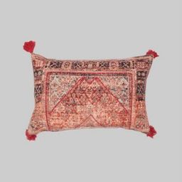 Art Avenue Red & Blue 2 Pieces Ethnic Motifs Rectangle Cushion Covers-19