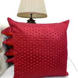 Good Vibes Maroon 5 Pcs Geometric Square Cushion Covers-67