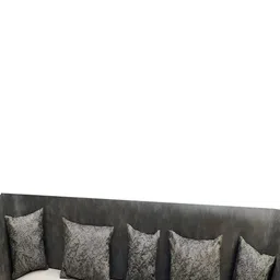 Good Vibes Grey 5 Pieces Square Cushion Covers-61