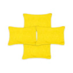 Home Heart Yellow 4 Pieces Rectangle Cushion Covers-image-15