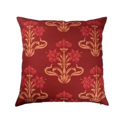 ANS Rust & Pink 3Pcs Ethnic Motifs Square Cushion Covers-23