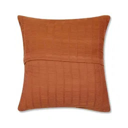 Fabindia Yellow Geometric Cotton Square Cushion Covers-picture-0