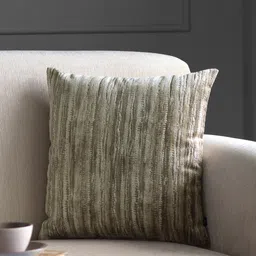 GM Grey Single Abstract Velvet Square Cushion Covers-35