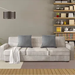 Pum Grey Set of 2 Velvet Square Cushion Covers-32