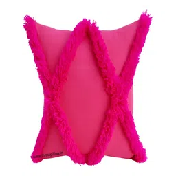 THROWPILLOW Magenta Square Cushion Covers-30
