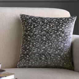 GM Grey Set of Single Geometric Square Cushion Covers-5