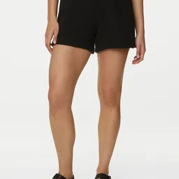 Marks & Spencer Women High-Rise Shorts-34