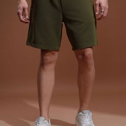 HIGHLANDER Men Loose Fit Mid-Rise Shorts-image-74