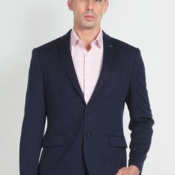 Arrow Single-Breasted Slim Fit Formal Blazers-image-95