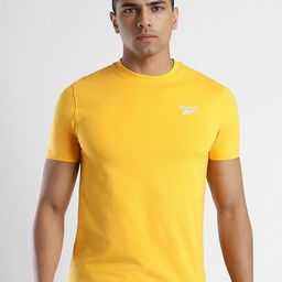 Reebok Men Solid Round Neck Slim Fit T-Shirt-picture-9