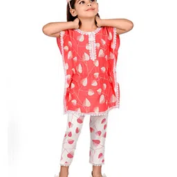 BAESD Girls Printed Top with Capris-image-38
