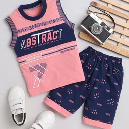 BAESD Boys Printed T-Shirt With Shorts-image-98