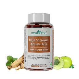 Neuherbs True Vitamin Adults 40+ Tablets- 45 Nos-image-17