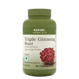 GNC GNC Herbal Plus Triple Ginseng Root Enhances Immunity  Alertness & Concentration-58