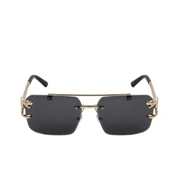 GARTH Unisex Aviator Sunglass GARTH-Wind-Black-37