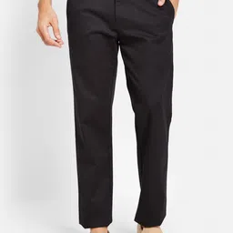 Octave Men Mid-Rise Cotton Chinos-image-75