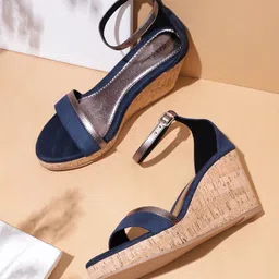 Mast & Harbour Colourblocked Wedges-36