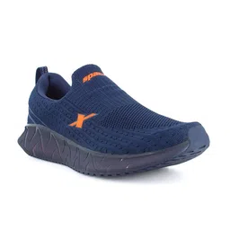 Sparx Men Navy Blue Textile Walking Non-Marking Shoes-picture-40