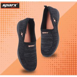 Sparx Women Textile Walking Non-Marking Shoes-image-0