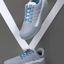 Paragon Men Textured Mesh Comfort Insole Sneakers-26