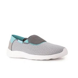 Power Women Grey Textile Walking Non-Marking Shoes-image-48