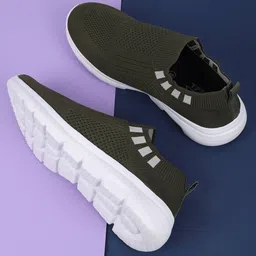 TPENT Men Mesh Running Anti-Odour Non-Marking Shoes-33