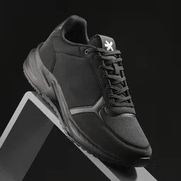 HRX by Hrithik Roshan Men FIGHTER Black Textured Running Shoes-13