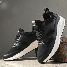 HRX by Hrithik Roshan Men Black Mesh Non-Marking Running Shoes-10