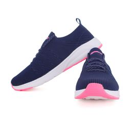 Sparx Women Navy Blue Mesh Running Non-Marking Shoes-image-42